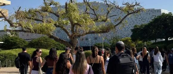 Getting to know the campus during Orientation 2025